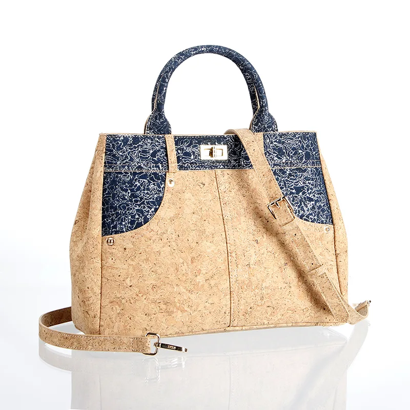 Beg Tote Cork yang Elegan untuk Wanita